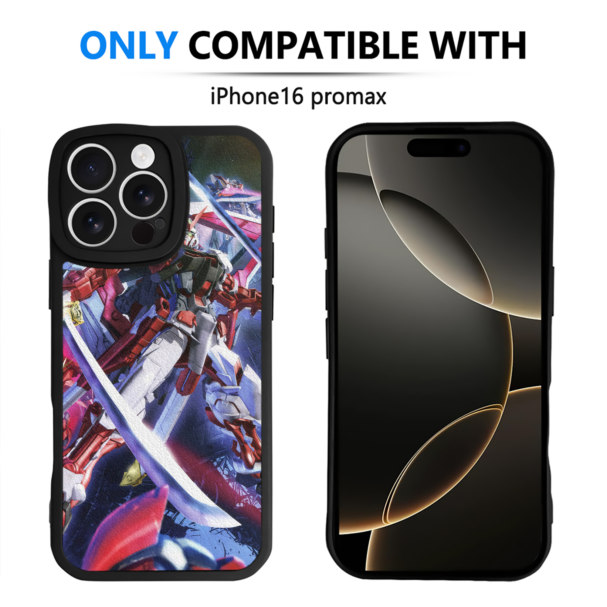 （画像用） 機動戦士ガンダム Mobile Suit Gundam 【iPhone 16シリーズ対応】シリコンスマホケース（レザー調） 材質：シリコン